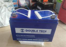 Battery (100 Ah/12 V).