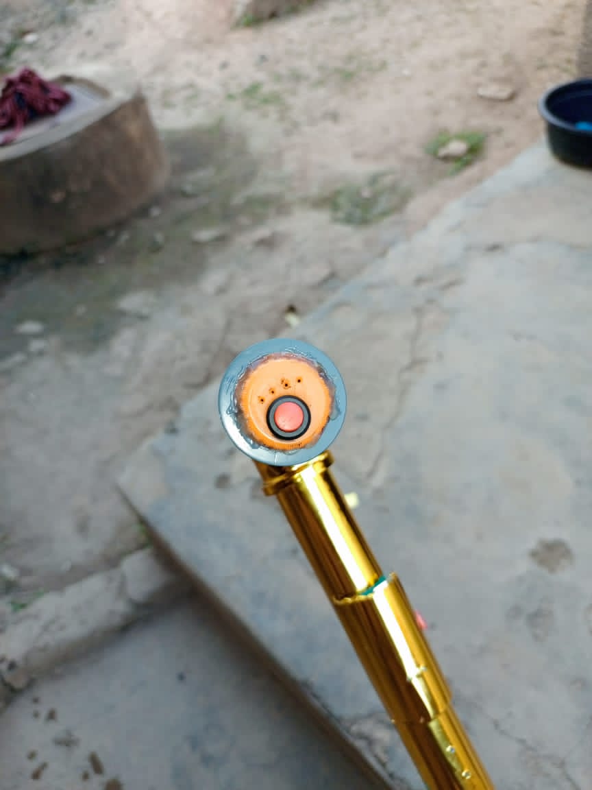 The power button.