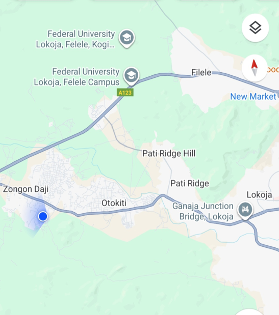 Map of Lokoja (Location Map, 2025).